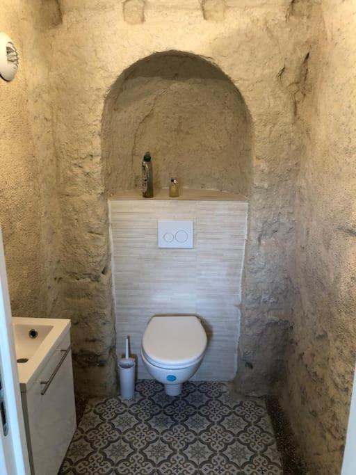 Villa Nuit Insolite Dans Une Troglodyte ! Nazelles-Negron Exterior foto